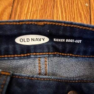 Old navy size 0 kicker bootcut jeans